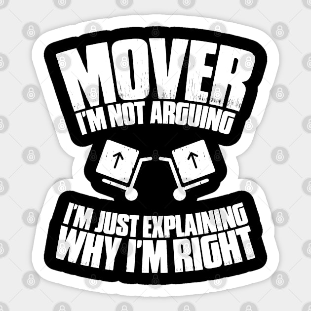 Mover Moving Furniture Mover Remover Removalist Sticker by Krautshirts